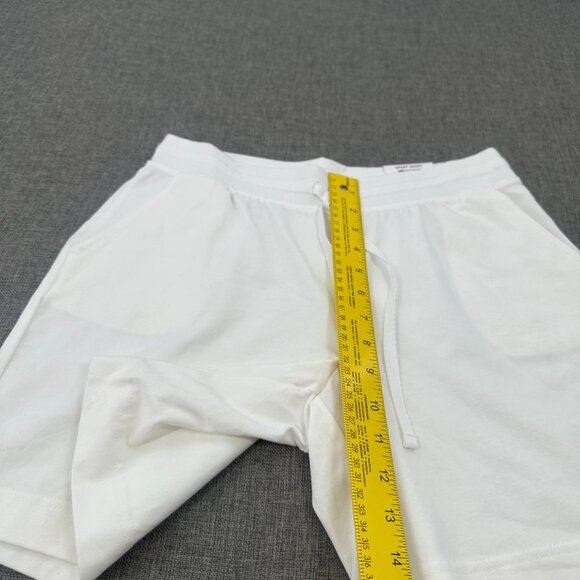NEW! Karen Scott Sport Shorts Petites PS Bright White Drawstring Pockets Cotton - Picture 4 of 11